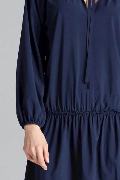 Sukienko-tunika w granatowym kolorze