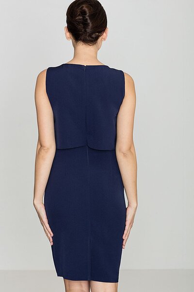 Sukienka mini w kolorze granatu