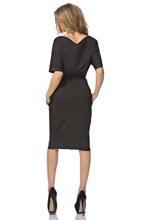 Sukienka w stylu kimono w czarnym kolorze Sukienka w stylu kimono w czarnym kolorze