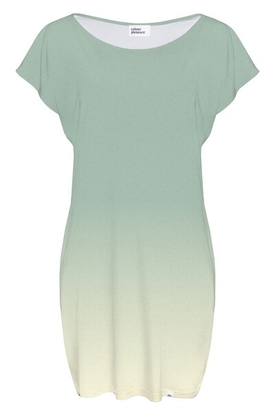 Jasno - zielona sukienka mini