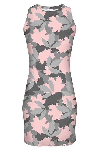 Ziemista sukienka mini bez rękawów