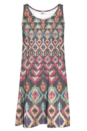 Sukienka na ramiączkach w kolorze i stylu boho Sukienka na ramiączkach w kolorze i stylu boho
