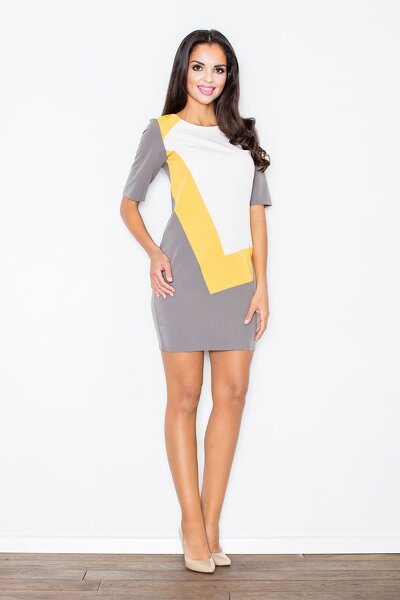 Żółta sukienka mini