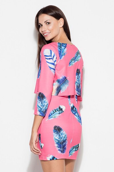 Różowa sukienka mini