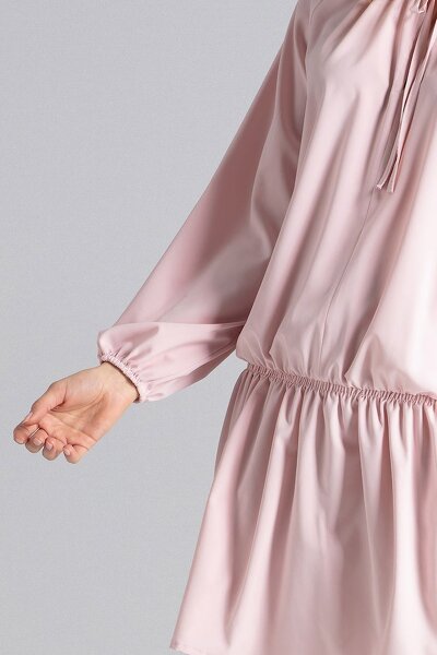 Sukienko-tunika w różowym kolorze