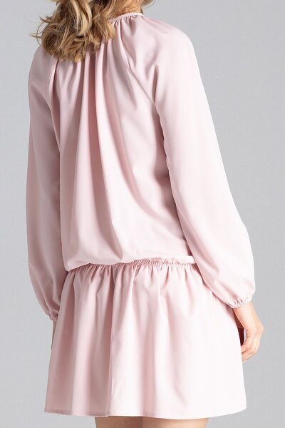 Sukienko-tunika w różowym kolorze