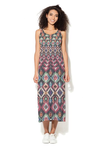 Sukienka na ramiączkach w stylu boho