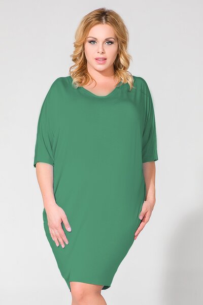 Zielona sukienka size plus