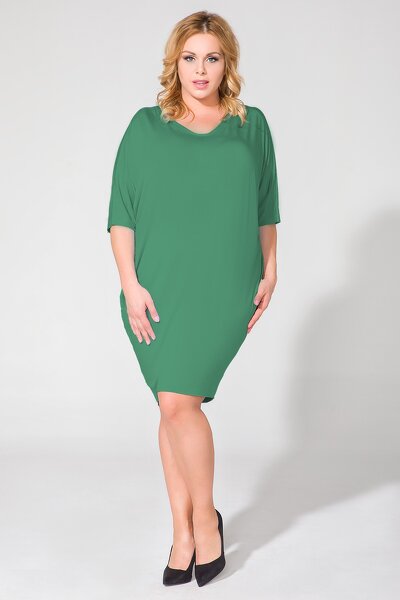 Zielona sukienka size plus