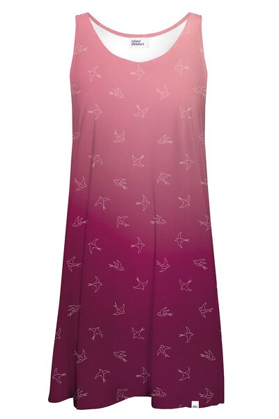 Czerwona sukienka na ramiączkach