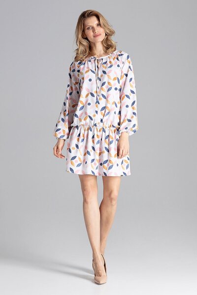 Wzorzysta sukienko-tunika