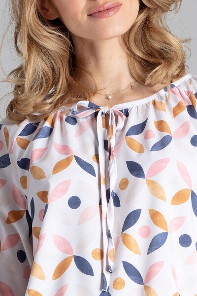 Wzorzysta sukienko-tunika