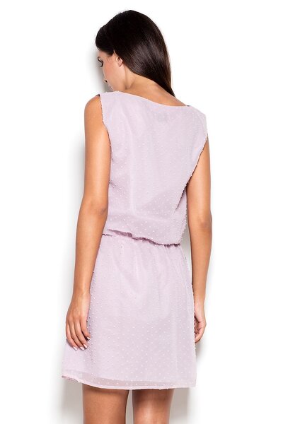 Letnia sukienka w fioletowym kolorze